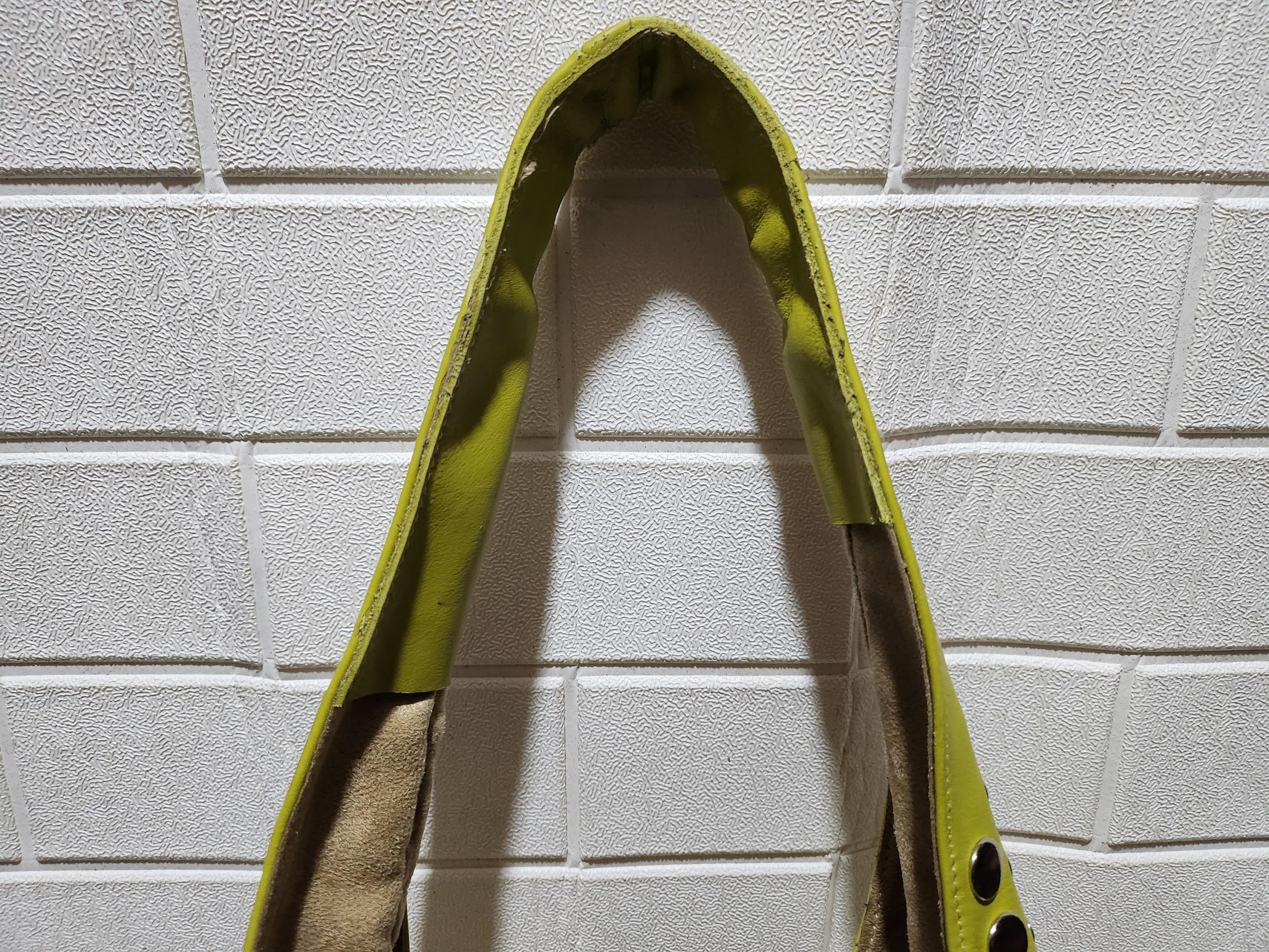 Moroccan Leather Tote – Pistachio Green Studded Shoulder Bag | Handmade Boho Purse | Artisan Shopper | Large & Small Sizes Available