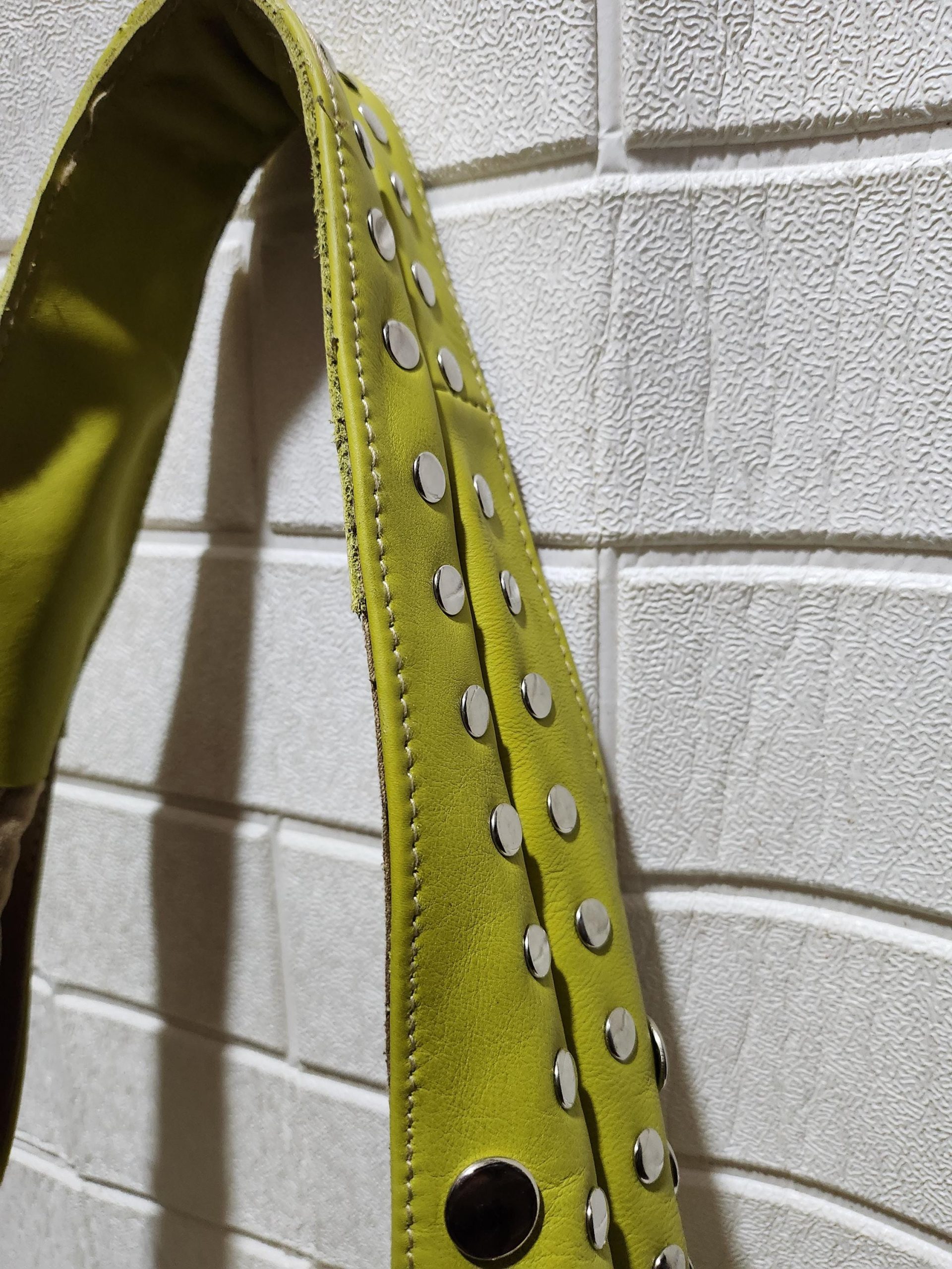 Moroccan Leather Tote – Pistachio Green Studded Shoulder Bag | Handmade Boho Purse | Artisan Shopper | Large & Small Sizes Available